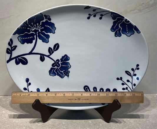 Blue & White Platter