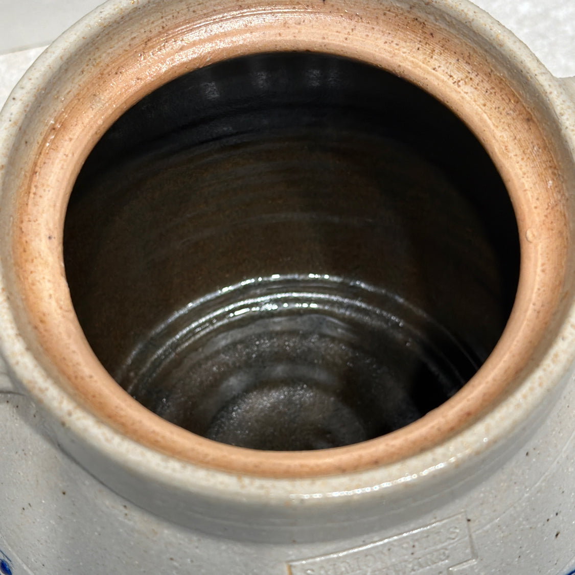 Salmon Falls Covered Pot - cover as is
