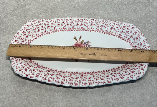 Rose Bouquet Tray - as is