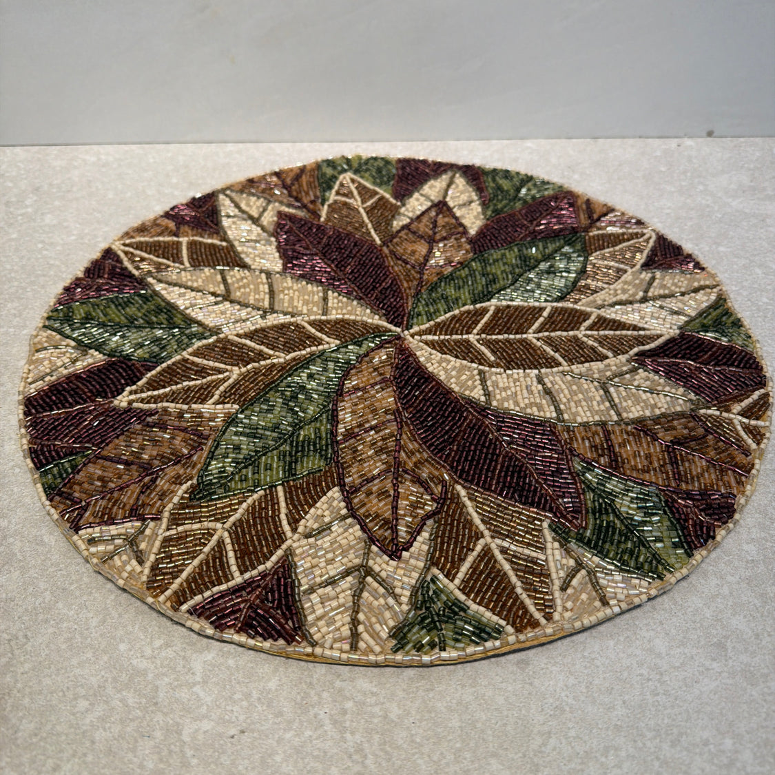 Beaded Placemat