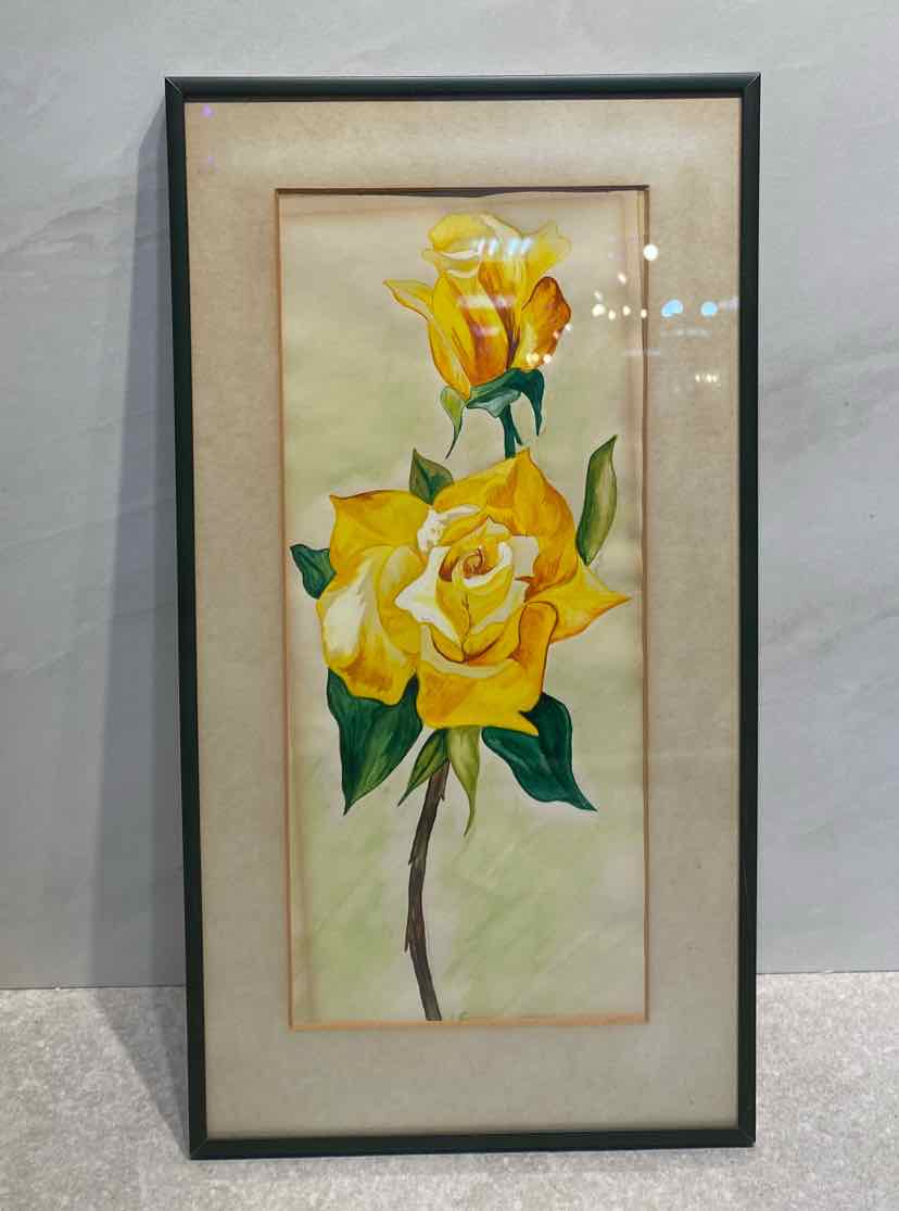 Yelow Flower Wall Decor