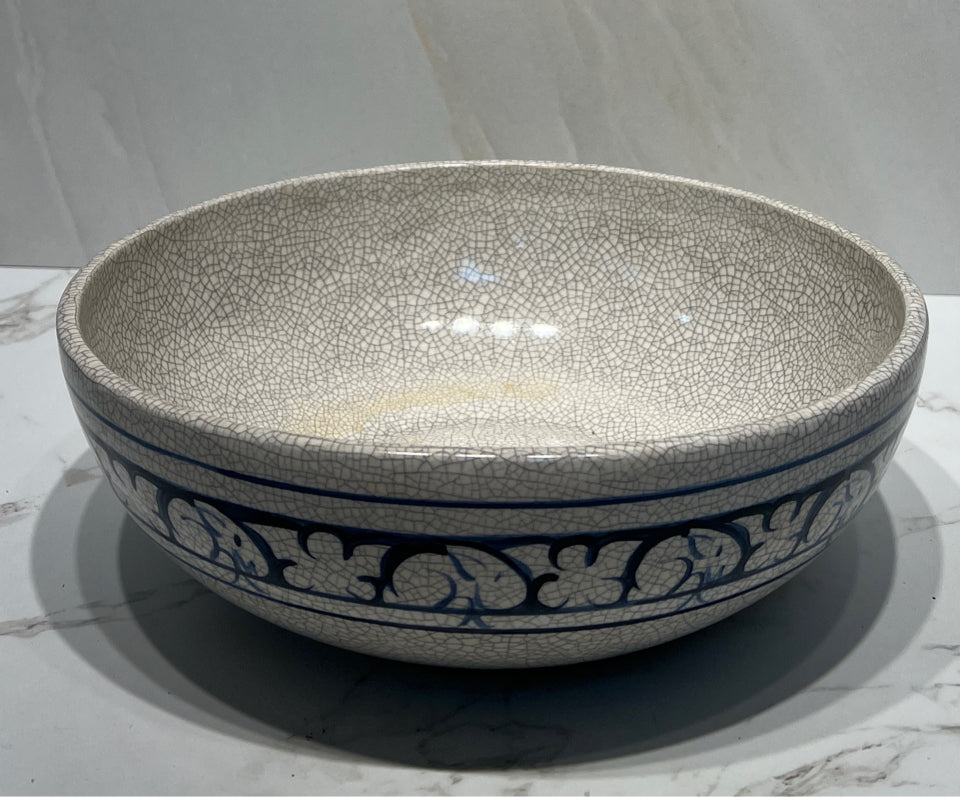 Dedham Pottery Bowl As-Found