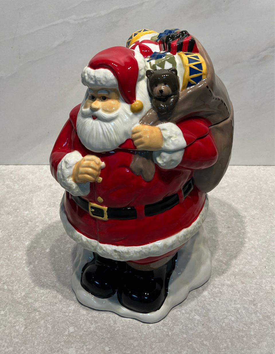 Santa Cookie Jar