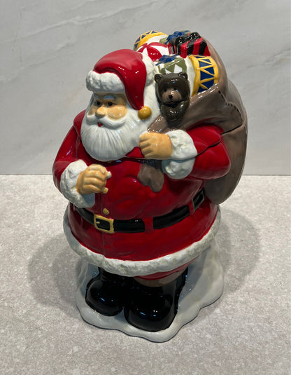 Santa Cookie Jar