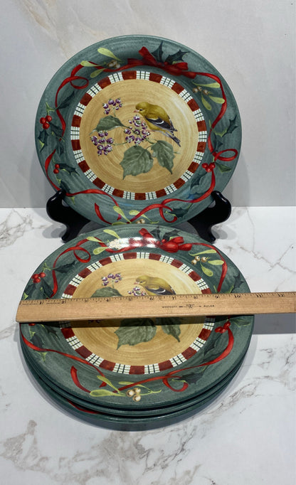 Set of 4 Lenox Plates