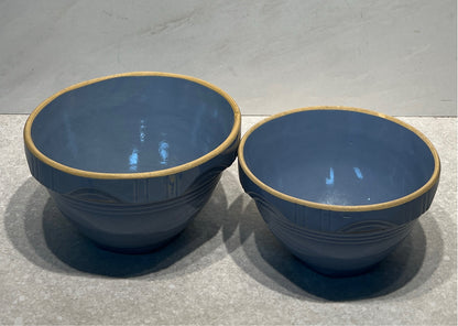 Set of 2 Old Bowls - as found