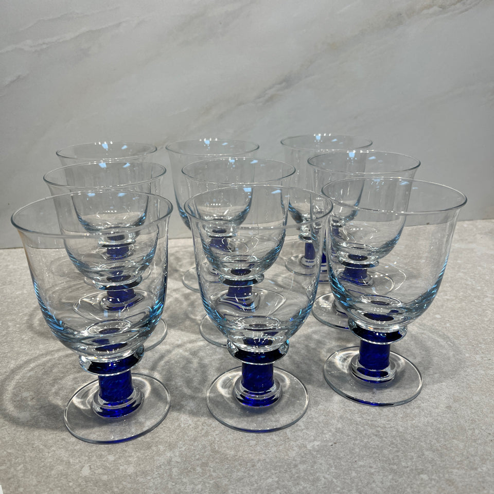 Denby Magnum - Set of 9 Water Goblets