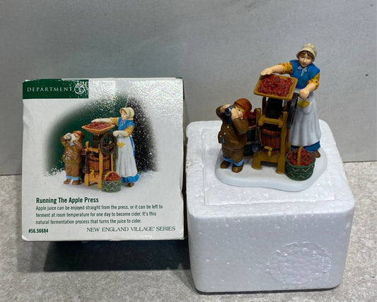 Dept. 56 Running the Apple Press