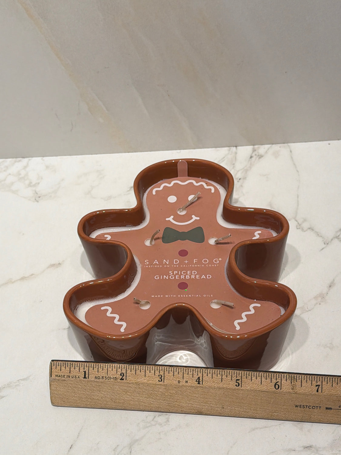 Gingerbread Candle