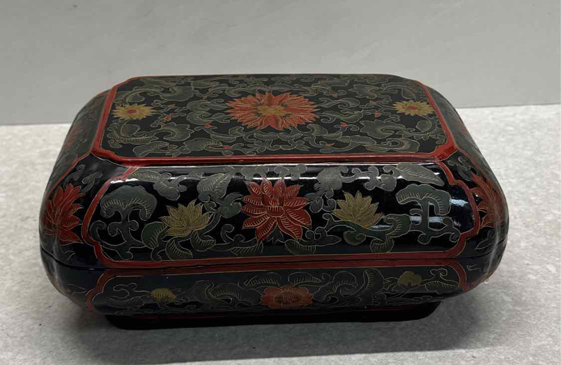 Laquered Covered Box