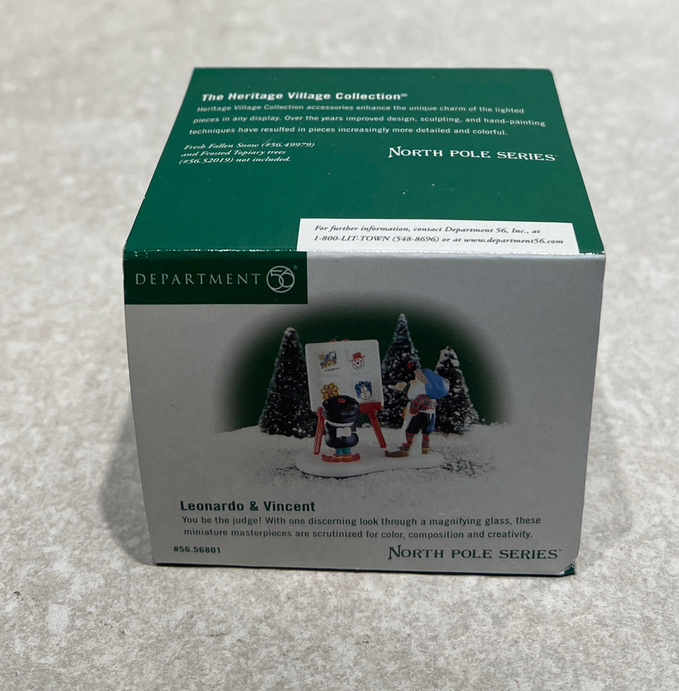Dept. 56 Leonardo & Vincent