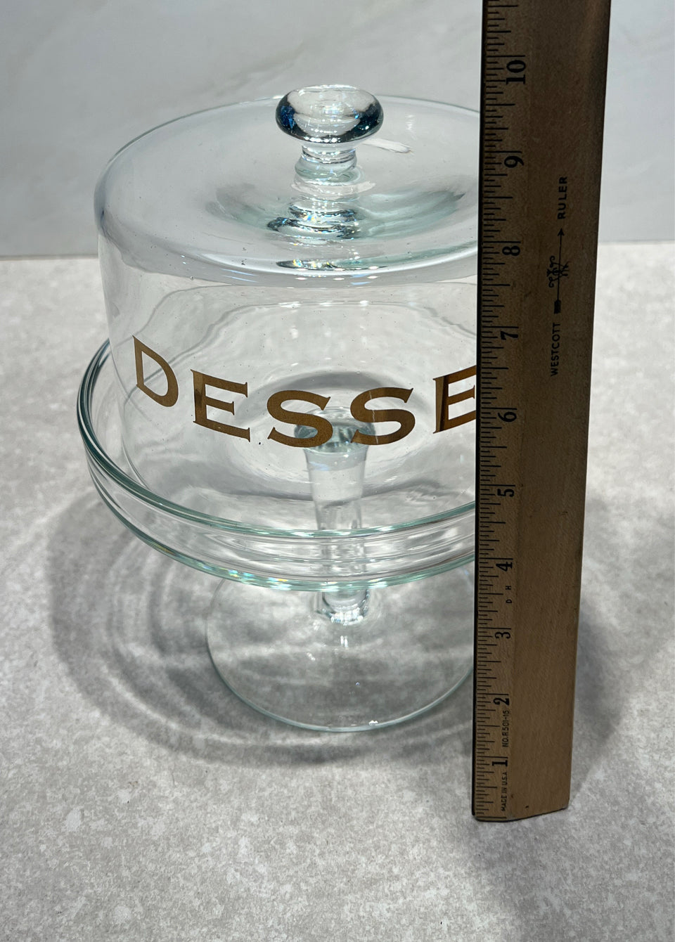 Covered Dessert Dish