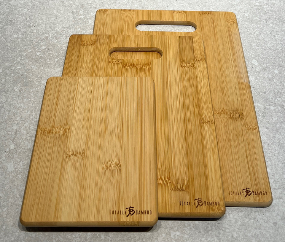 Set of 3 Bamboo Boards