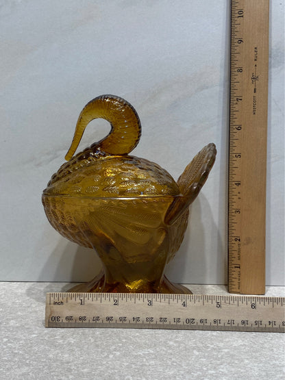 Covered Glass Turkey
