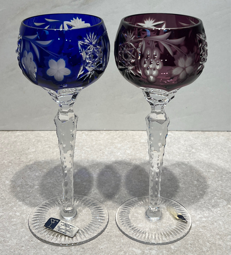 Set of 2 Cut To Clear Glasses