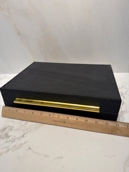 Black Covered Box