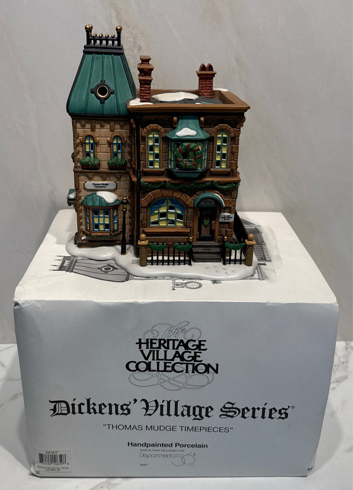 Dept. 56 Thomas Mudge Timepieces