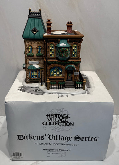 Dept. 56 Thomas Mudge Timepieces
