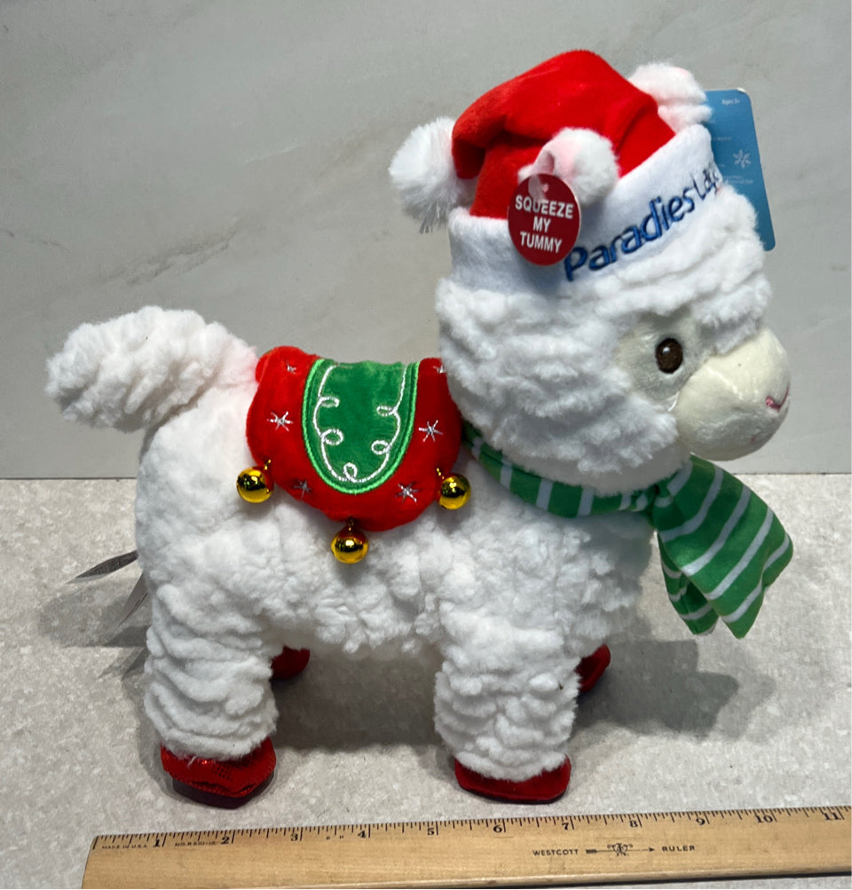 Christmas Llama Cuddle Barn