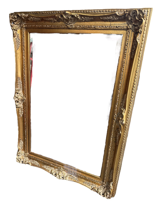 33X45 Gold Mirror