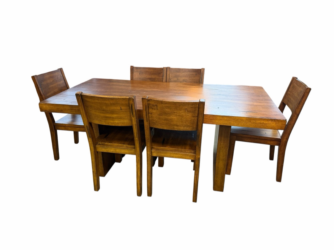 Table and 6 Chairs