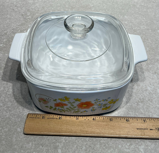 Covered Corning Ware