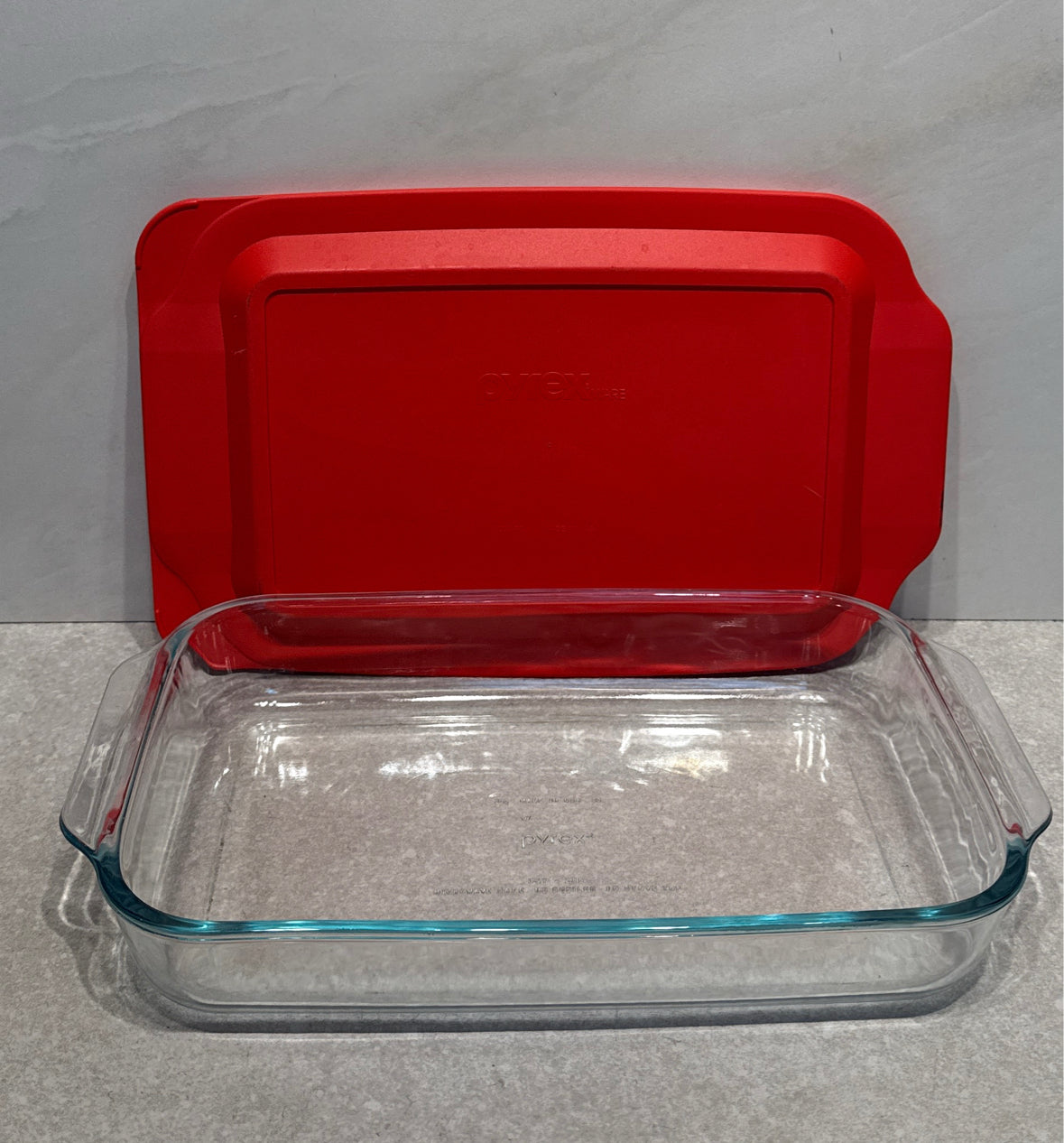 Covered Pyrex Casserole