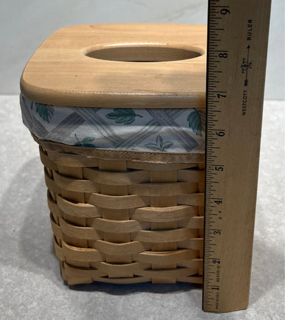 Covered Longaberger Basket