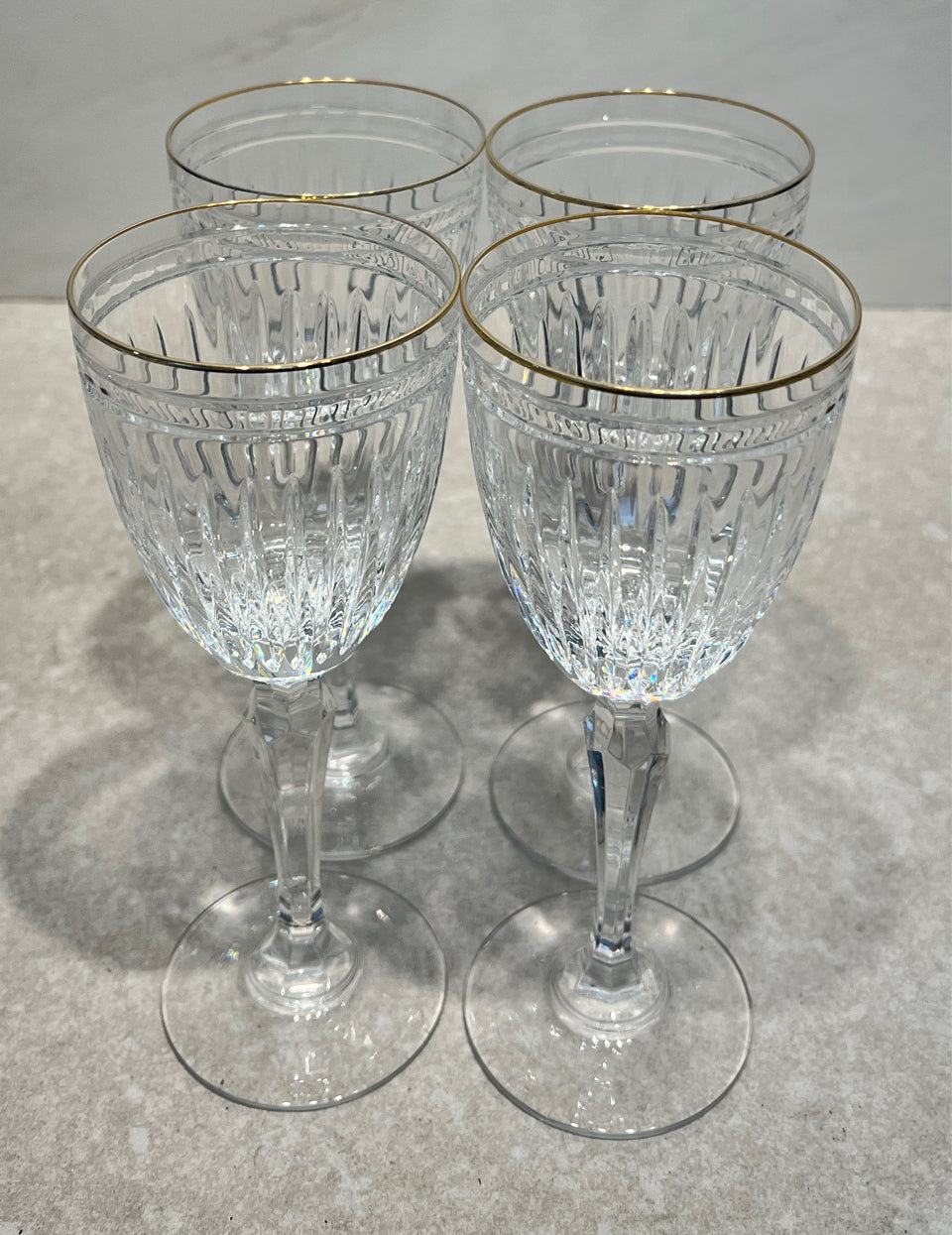 Set of 4 Waterford Glasses