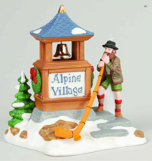 Dept. 56 Alpenhorn Player