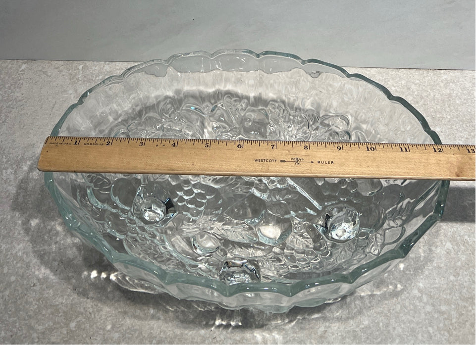 Glass Fruit Bowl