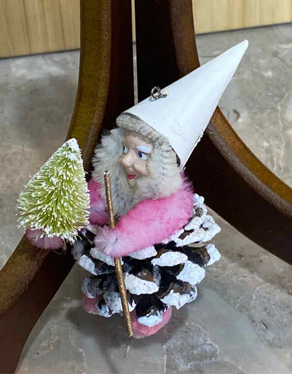 Vintage Pinecone Elf