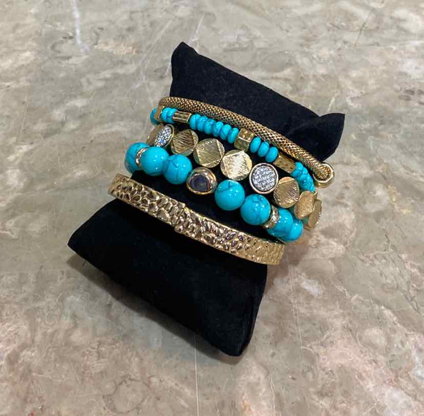 Set of 5 Stretch Bracelets