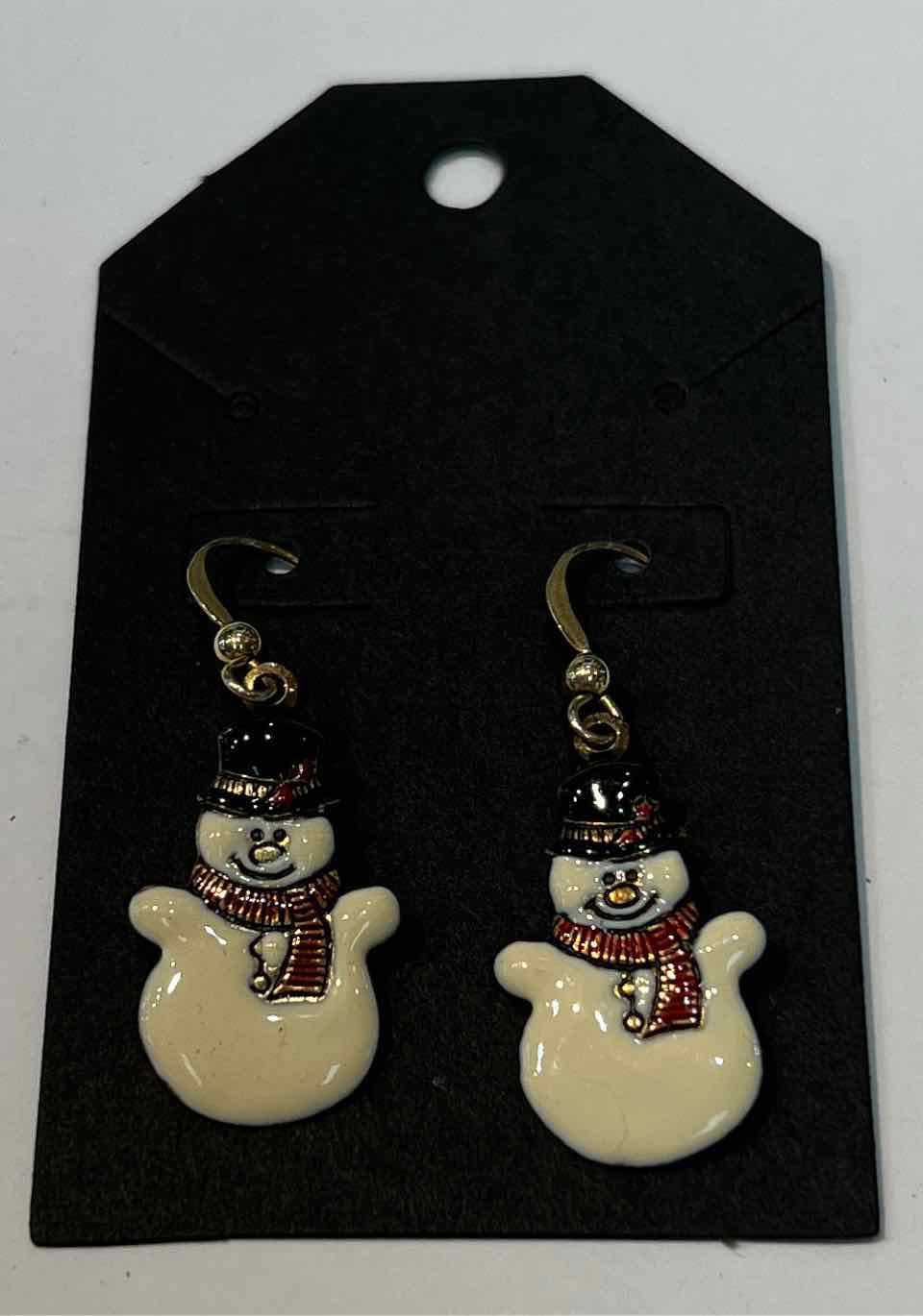 Snowman Earrings