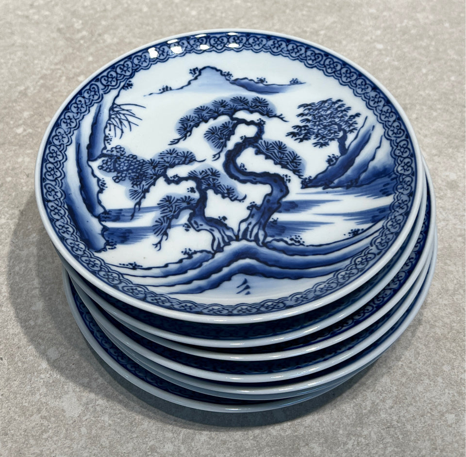 Set of 7 Plates