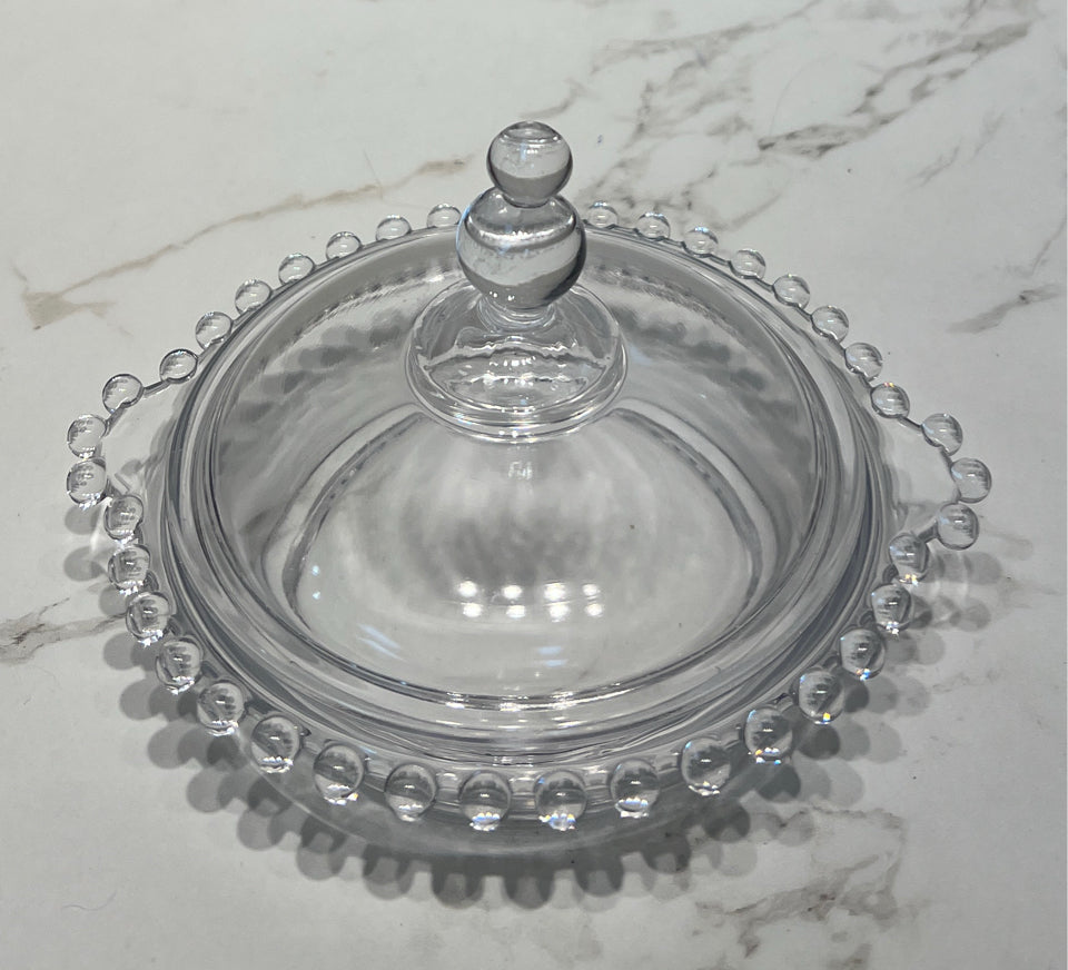 Candlewick Covered Bowl