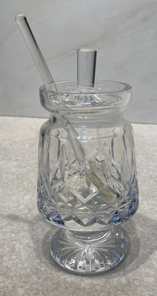 Waterford Condiment Jar with Spoon