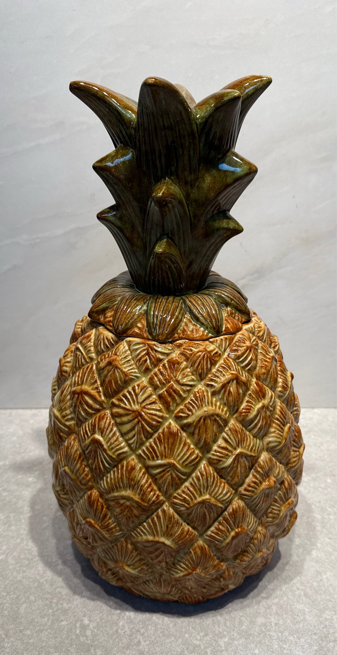 Covered Pineapple - as is