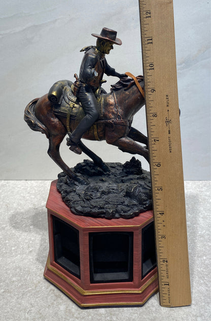 John Wayne Zippo Lighter Display - as is