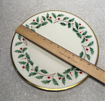 Lenox Holiday Dinner Plate - USA