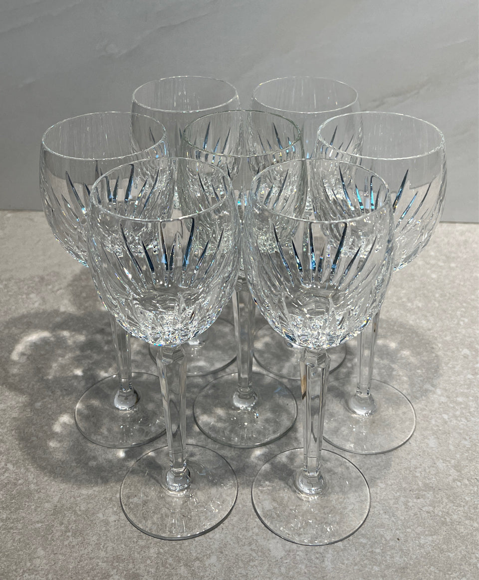 Set of 7 Waterord Glasses