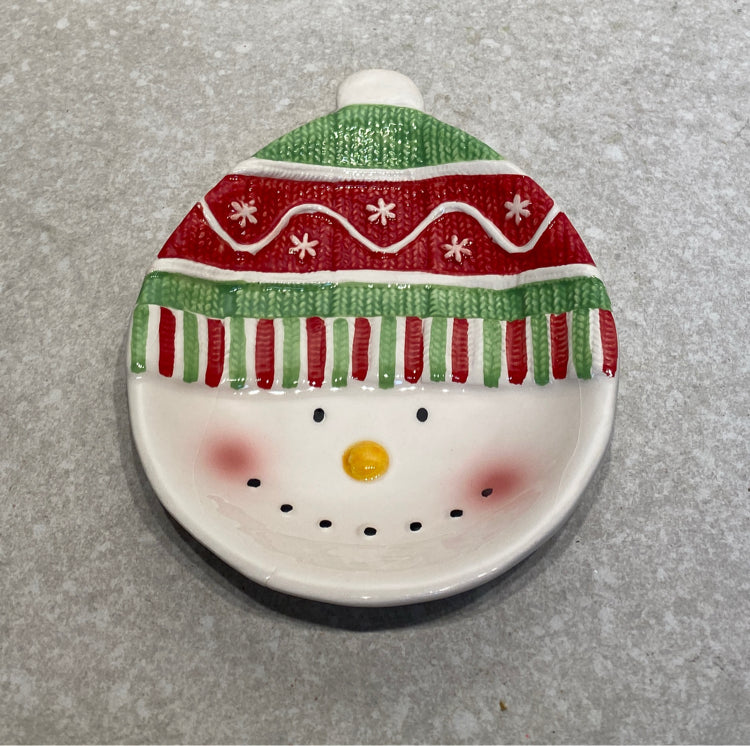 Snowman Plate