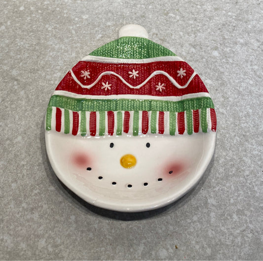 Snowman Plate
