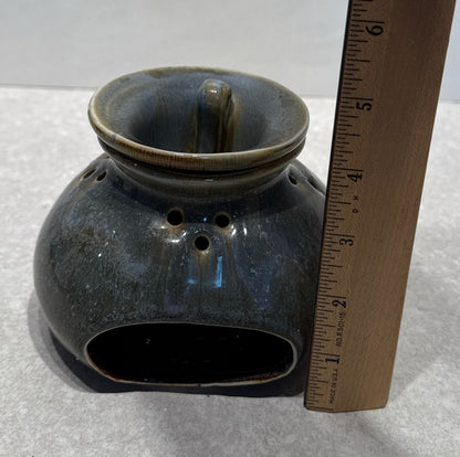 Pottery 2-Piece Candleholder