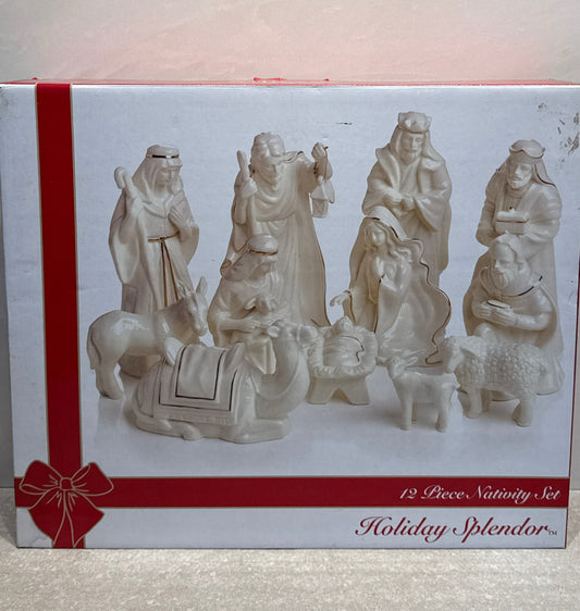 Mikasa 12-Piece Nativity Set