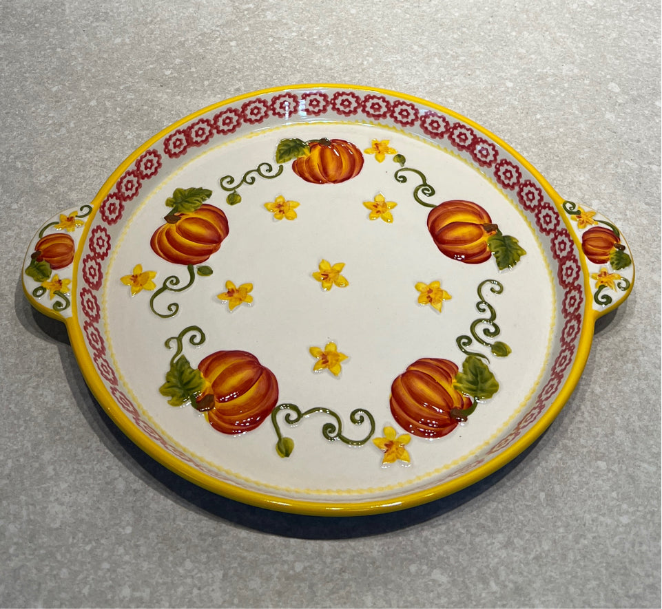 Temptations Pumpkin tray