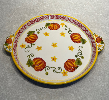 Temptations Pumpkin tray