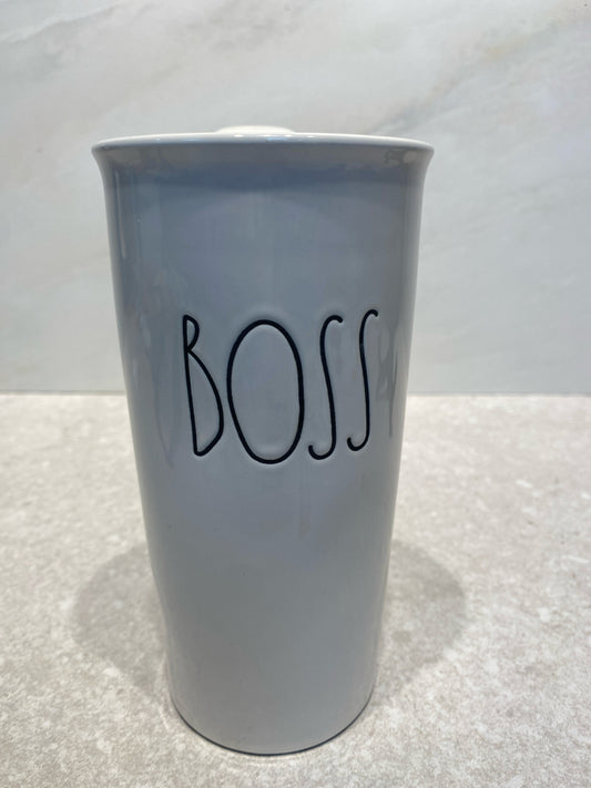 Rae Dunn Boss Travel Mug