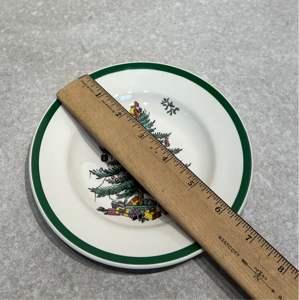 Spode Christmas Tree Bread Plate