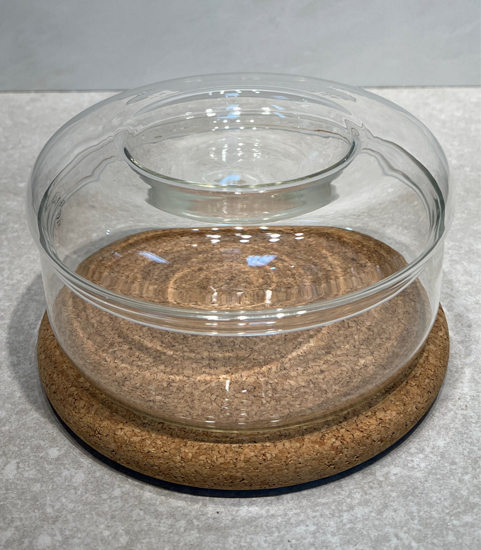 Creative Glass Covered Bowl